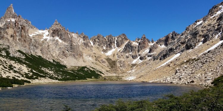 Panorama do maciço do Cerro Catedral em Bariloche.