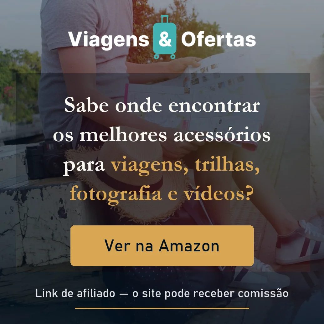 Sabe onde encontrar os melhores acessórios para viagens, trilhas, fotografia e vídeos?